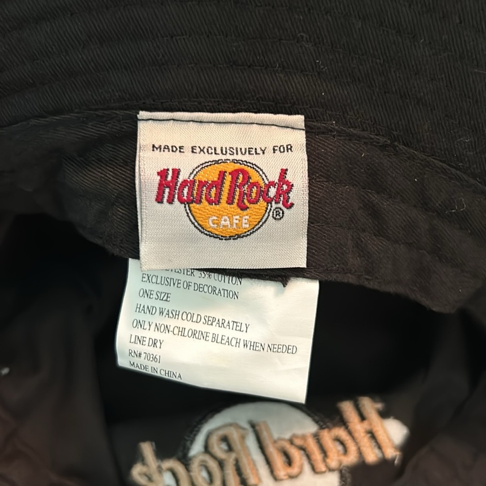 NWOT Vintage unisex Hard Rock Cafe sun/beach hat Orlando Embroidered. OS - Picture 4 of 4
